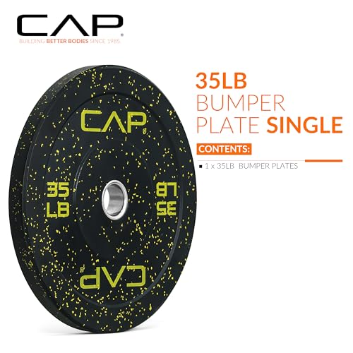 Image of CAP Barbell Rubber Olympic Bumper Plate | Multiple Options /Colors
