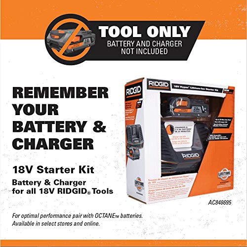 Ridgid R8606B GEN5X 18-Volt 5 in. Cordless Random Orbit Sander (Tool-Only, Battery and Charger NOT Included)