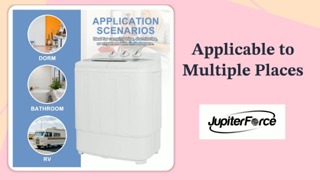 Amazon.com: JupiterForce Portable Washing Machine 13lbs Capacity