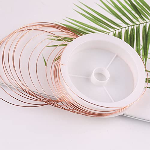 Jewelry Wire, 22 Gauge Copper Jewelry Wire, Craft Wire, 4 Rolls Jewelry Beading Wire Tarnish Resistant, Jewelry Beading Wire For Jewelry Making Supplies #TOP2