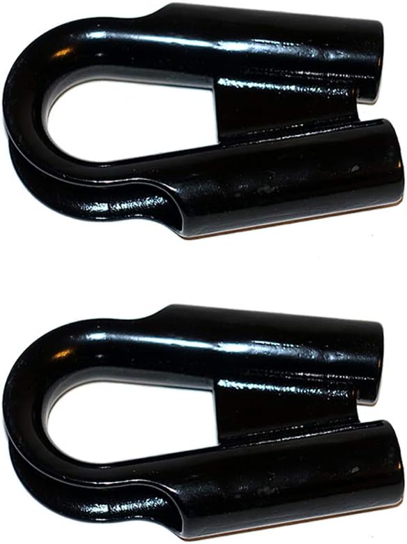 Ranger 12MM 1/2" Stainless Steel Rope Tube Thimble with Gusset for 3/8" or 1/2" Wire or Synthetic Winch Rope by Ultranger Diameter of (Pack of 2)