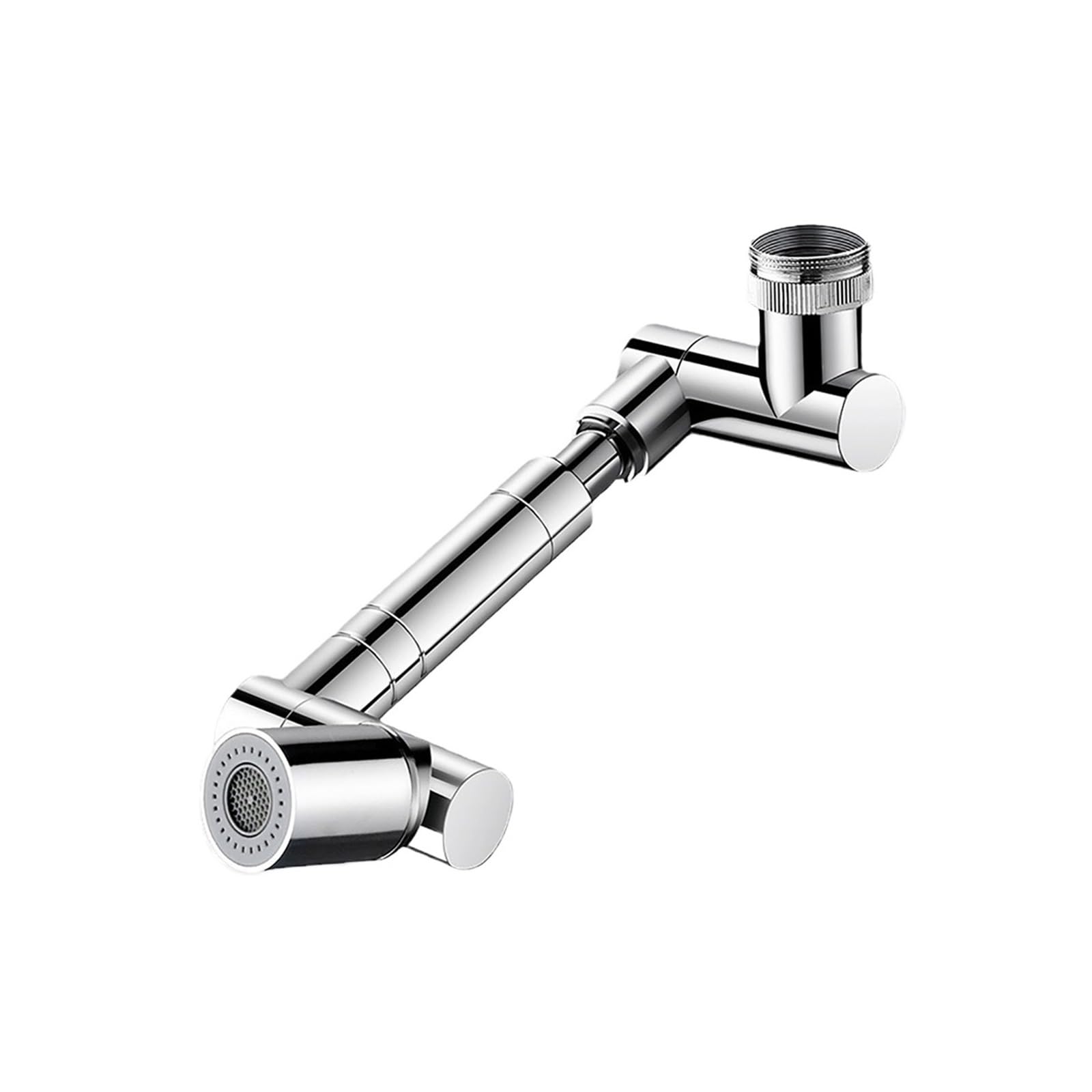 Ewsdsfs Women's Metal 1440° Rotating Faucet Extender Faucet Aerator Faucet Attachment With /Male Thread Robotic Arm Sink Aerator