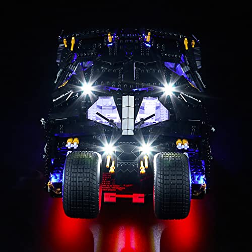 LED-Lichtset für Lego 76240 DC Batman Batmobil Tumbler, Lego 76240 kompatibel, Lichtset ohne Lego (Fernbedienung) – Bild 6
