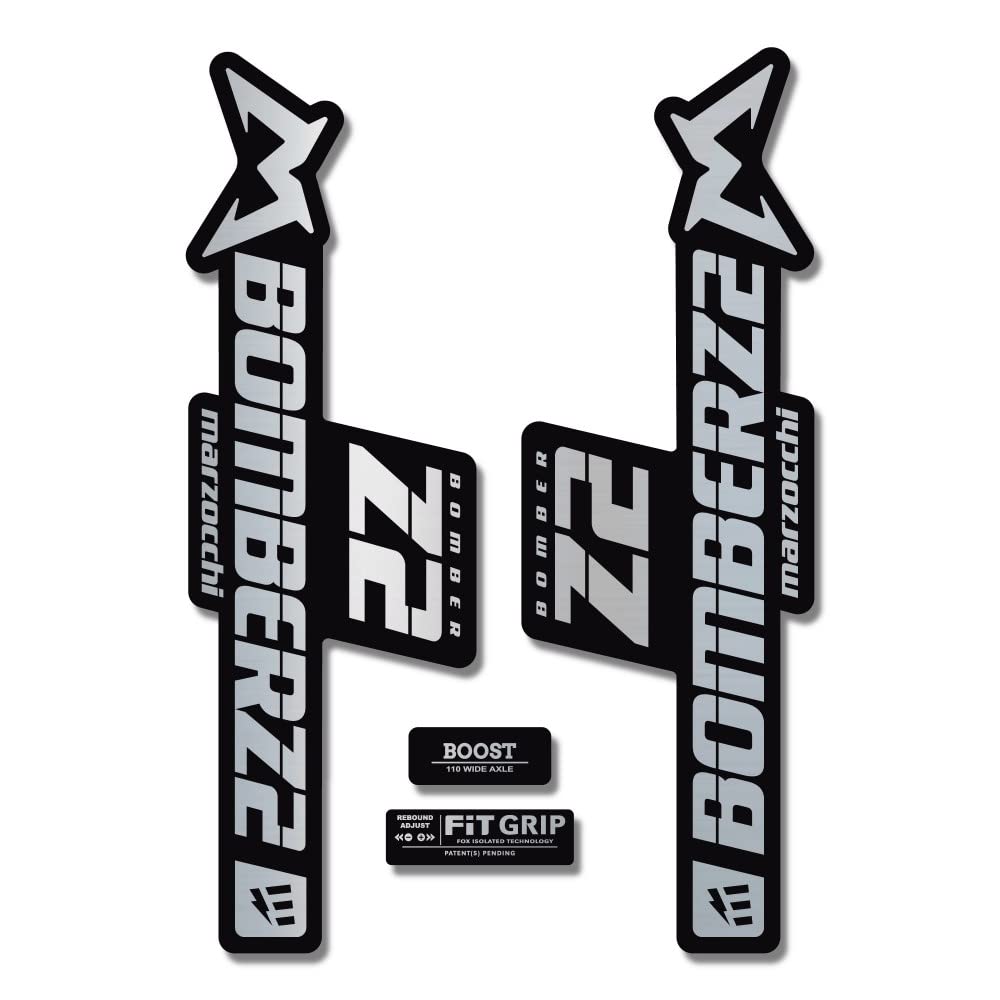 Pegatinas compatibles con horquilla bici e-bike Marzocchi Bomber Z2