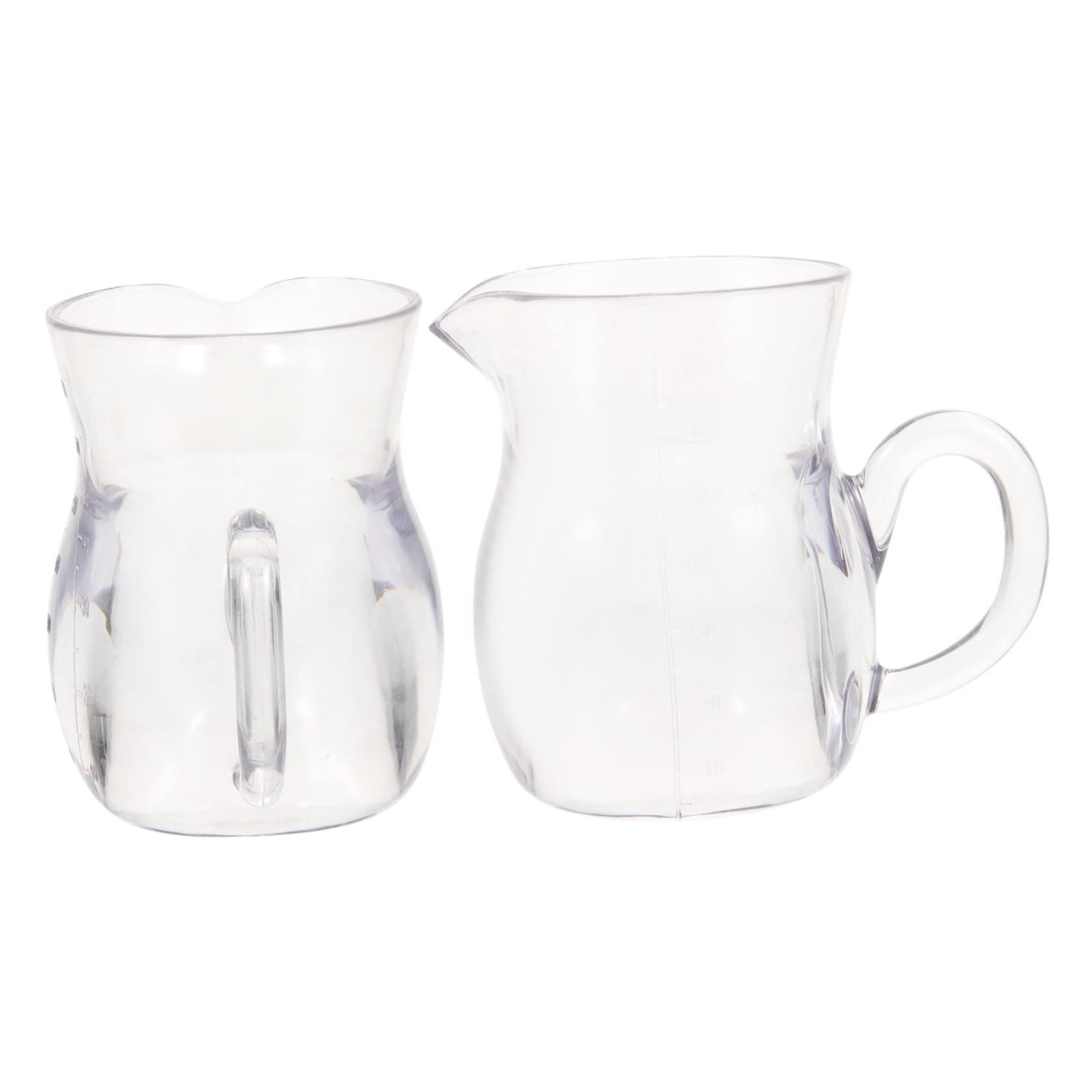 Unomor 2pcs Acrylic Wine Dispenser Red Wine Pitchers Red Wine Dispenser Tea Gravy Boat Wine Carafe Bottle Mini Creamer Pitcher Shot Pourer Dispenser Dispenser Transparent re-usable