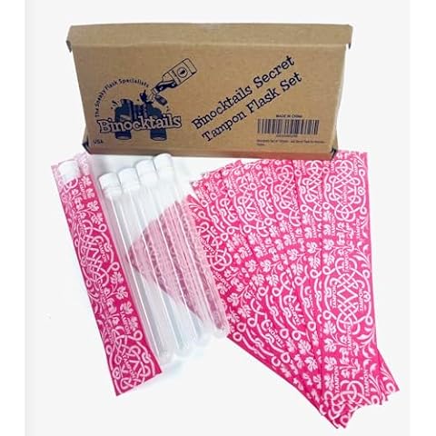 Binocktails Secret Tampon Flask Set Cover