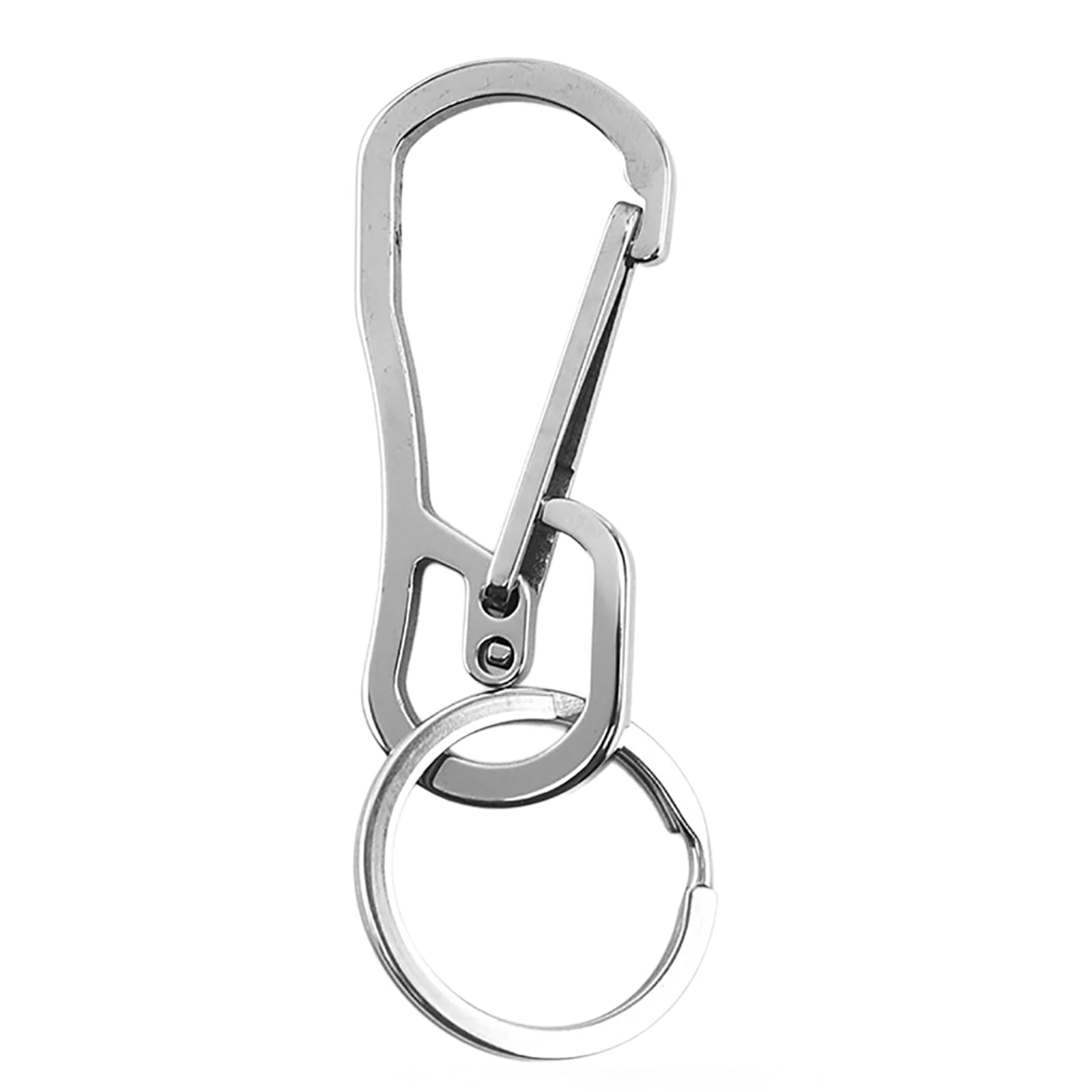 Garosa Clip mousqueton 5 pièces 100mm mousqueton en acier inoxydable