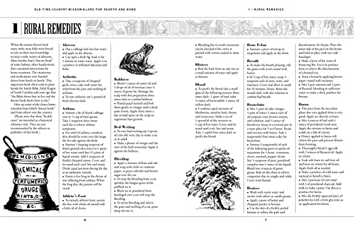 Old-Time Country Wisdom And Lore For Hearth And Home: 1,000S Of Traditional Skills For Simple Living #TOP3