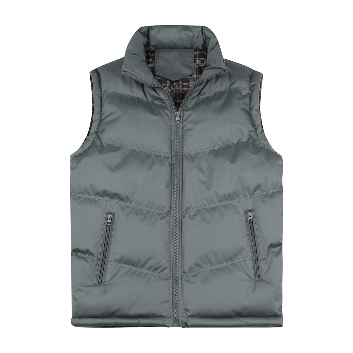 YOUTHUP Gilet da Uomo Piumino Senza Maniche Casual Lavabile Inverno Caldo Scalda Corpo