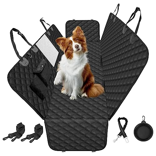 Tapis de voiture pour chien Teksome anti-rayures pour bannir les poils