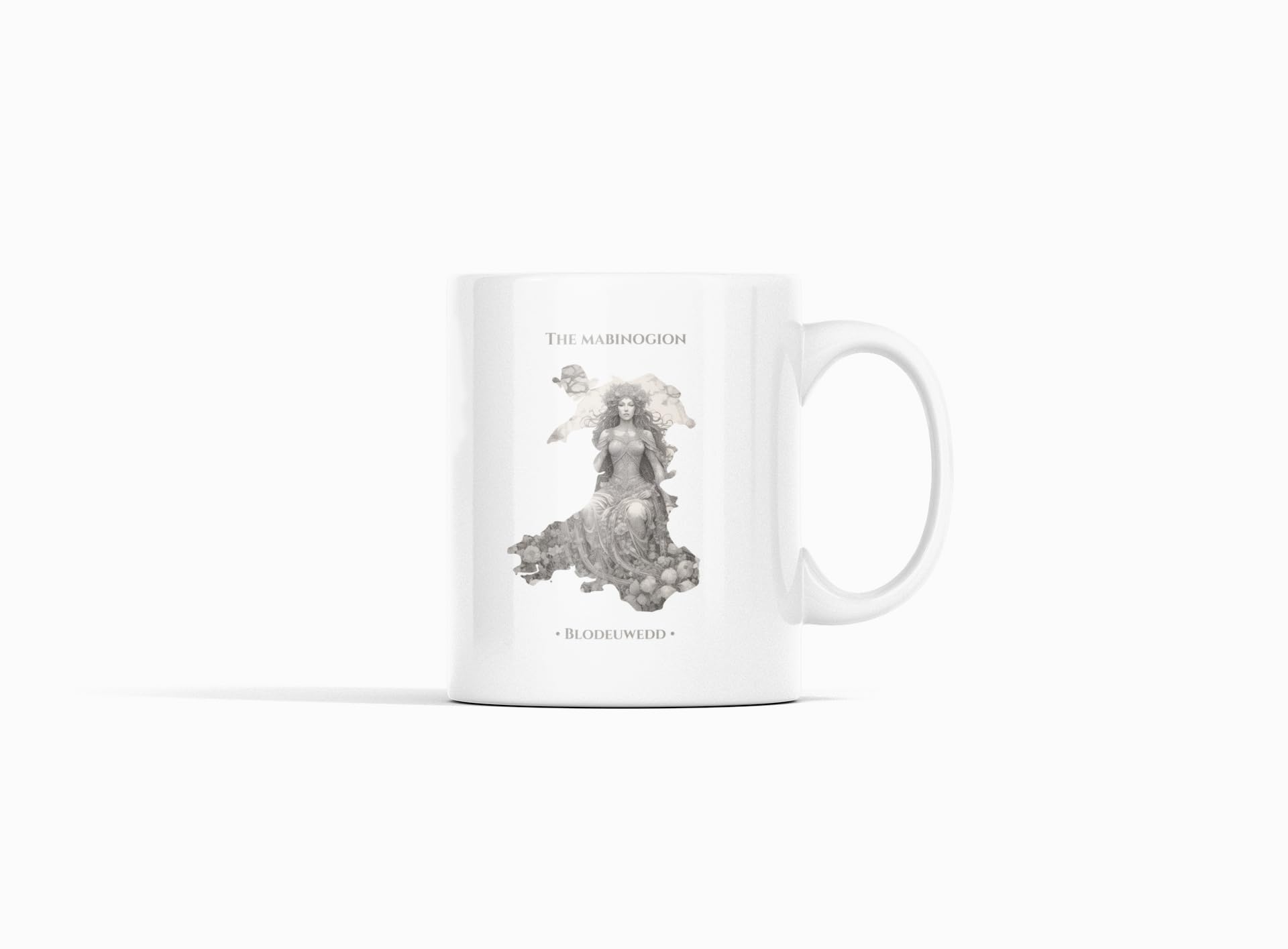 Welsh High Street - The Mabinogion - Blodeuwedd Mug