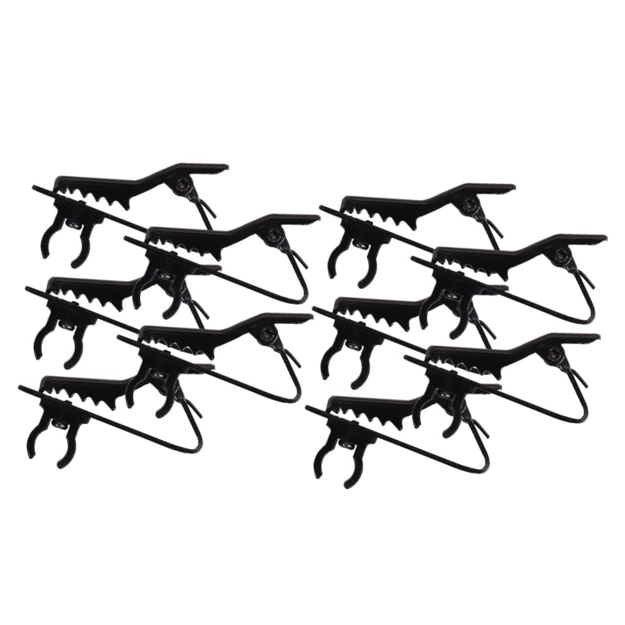 Lot De 10 Clips Lavalier Métal Pour Micro-Cravate - Gestion Câbles Enregistrement Et Présentation