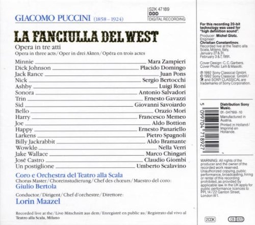 La Fanciulla Del West
