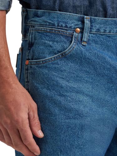 Image of Wrangler Men's Retro Slim Fit Straight Leg Jean