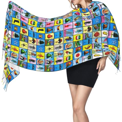 Christmas With-White Snowflakes Women'S Scarf Fashion Long Blanket Scarf Scarf Shawl Wrap With Tassel 77'' X 27''3