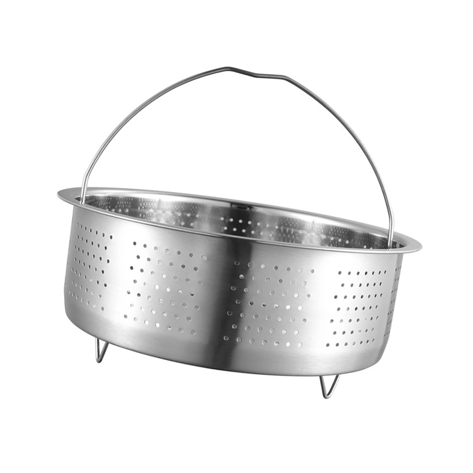 Vegetable Steamer Basket, Veggie Steamer Basket for Cooking, Stainless  Steel Steamer Insert for Pot, Steam Basket with Handle, inch