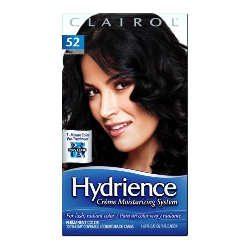 Clairol Hydrience Color 052 Black Pearl Pack 3