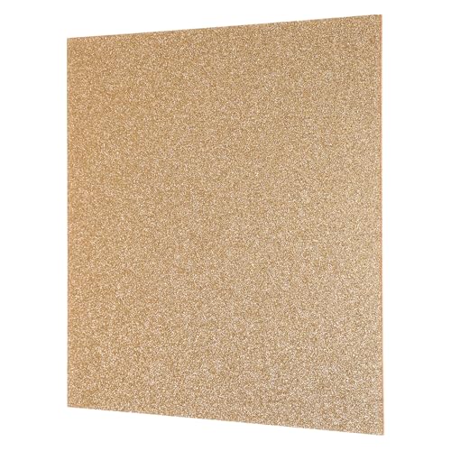 Image of MECCANIXITY 1Pcs Brown Glitter Acrylic Sheets 1 /8 inch Thickness 12 inch x 12 inch Glossy PMMA Fluorescent Plastic Sheets Extruded Translucent Blanks for DIY Art Crafting Laser Cutting & Engraving