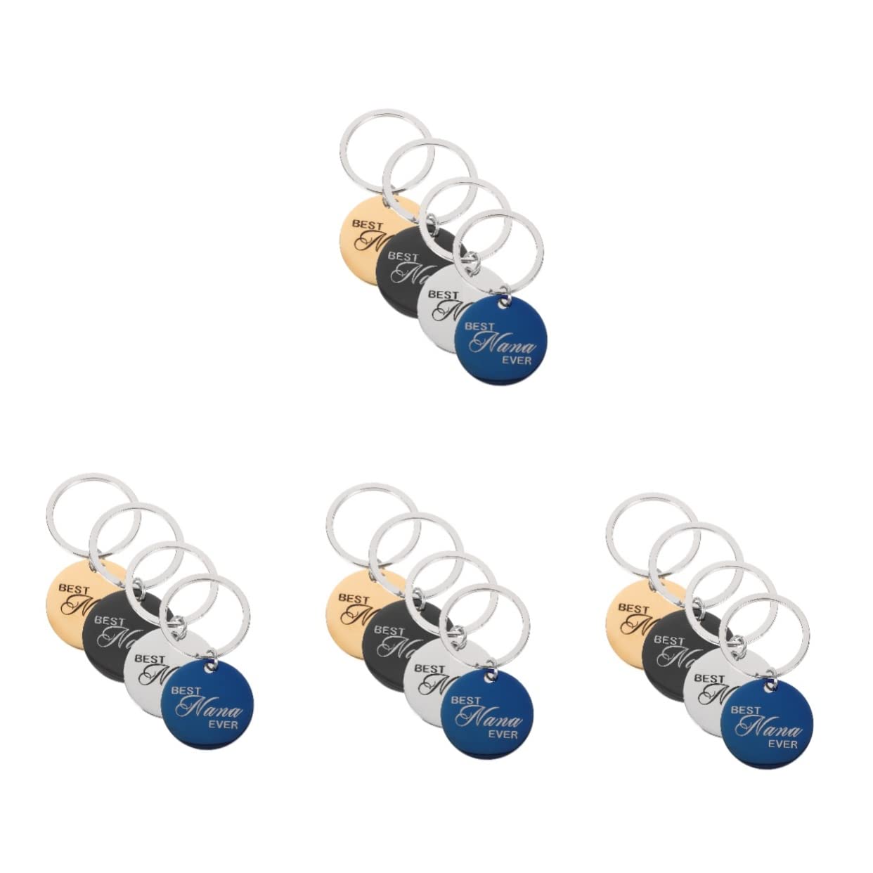 ABOOFAN 16stücke Hundemarken Mit Gravur Runde -id-tags Für Hunde Und Katzen Personalisierbar Langlebig