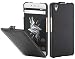 Produktbild StilGut UltraSlim Case, Tasche aus Leder für OnePlus X, Schwarz