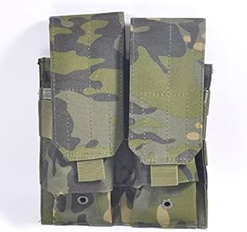 Amazon | Broptical ミリタリー 2連ポーチ MOLLEシステム対応 M4 M16