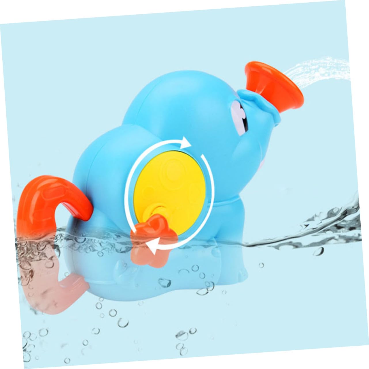 Giocattolo da Bagno a Forma di Animale, Plastico, per Bambini | Giochi Vasca, Impugnatura Facile, Leggero, Piscina e Spiaggia, Stimola Immaginazione