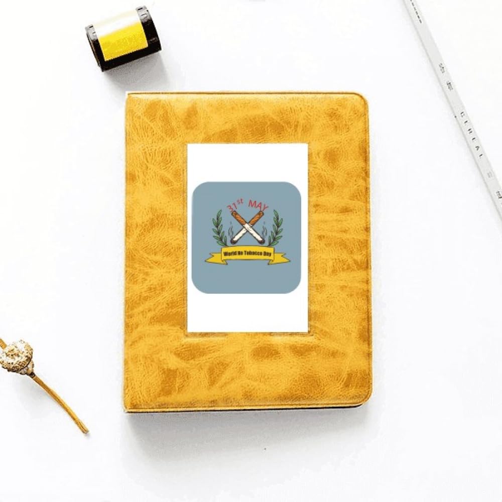 Logo World No Tobacoo Day Photo Album Family Wedding Picture 4x6