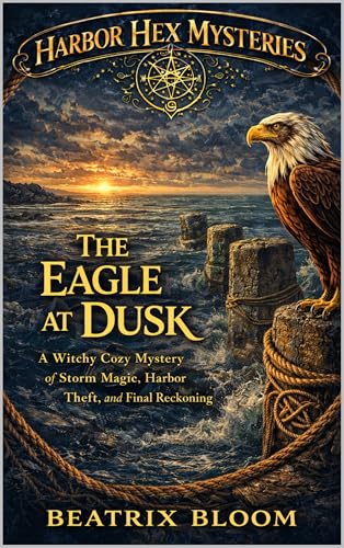 The Eagle at Dusk: A Witchy Cozy Mystery of Storm Magic, Harbor Theft, and Final Reckoning