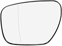 Vista 1 de X AUTOHAUX Reemplazo de cristal del espejo retrovisor del coche con placa de respaldo calentada lado izquierdo del conductor para Mazda 5 CX-7