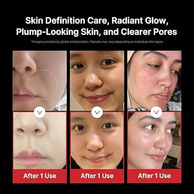 medicube Booster Pro | 6-in-1 Real Glass Glow Beauty Massager | for Clear, Radiant, Firmer-Looking Skin | Korean Skin Care | Black