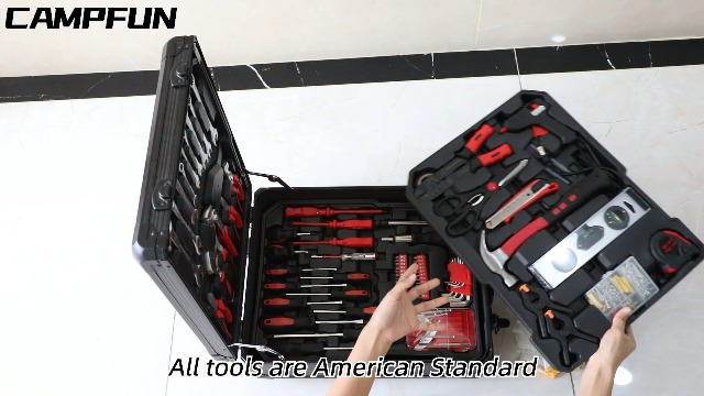 【@よいこ】 コインベル作成キット Doming Tool Kit Klein Tools 54824MB MODbox Hybrid Tool Box, Lockable Tool