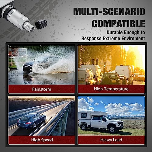 BDFHYK Upgrade TPMS Sensor 315Mhz Tire Pressure Monitoring System Compatible with Toyota 4Runner Avalon Camry Corolla FJ Cruiser Highlander Land Cruiser Matrix Prius V RAV4 Sequoia Tacoma Tundra Yaris by BDFHYK - Used condition - Image 6