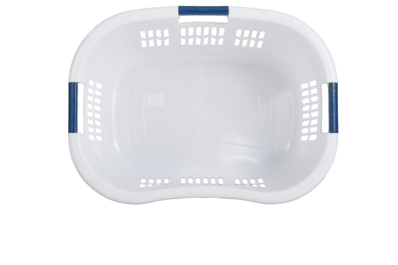 Rubbermaid Laundry Basket, XL HipHugger Basket, 2.1Bushel, White