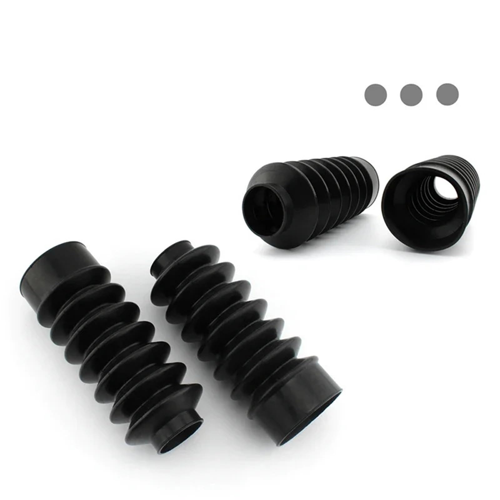 Motorrad Gabel 1 paar Motorrad Gummi Gabel Abdeckung Gamaschen Gators Stiefel Schock Staub Schutz 39mm Fit Für Harley FXD XL SPORTSTER
