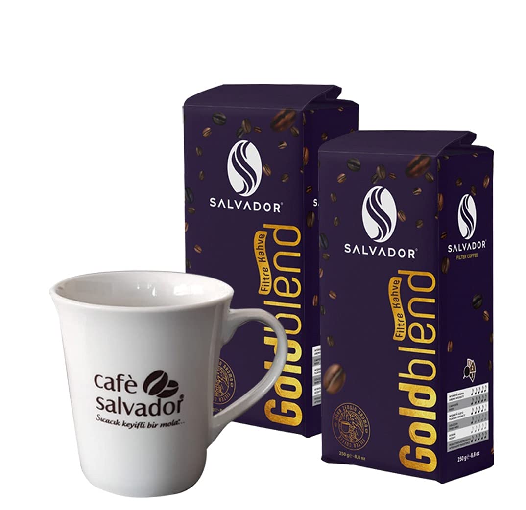 Cafe Salvador Goldblend - Filtro per caffè, 250 g