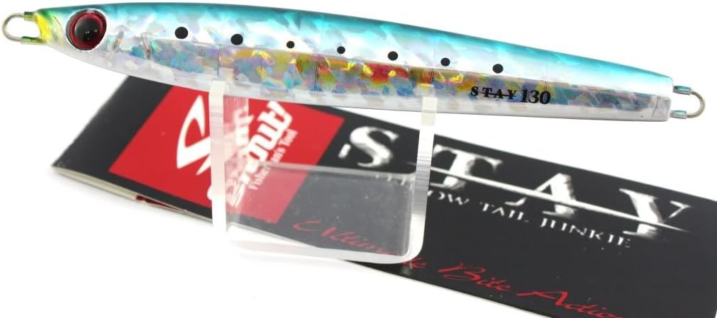 シャウト! Saltwater Vertical Falling Jig - Shout! Stay Yellow Tail Junkie Metal Sinking Jig