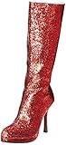 Ellie Shoes Women's 421-Zara Boot, Red, 8 M US