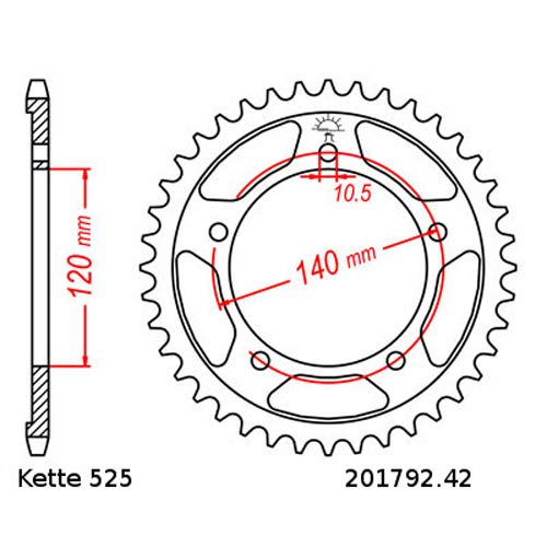 DID Kette 525 V8 Variable Längen Bis 102 D.I.D O-Ring Verstärkt B&B