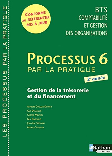 Télécharger Processus 6 par la pratique : Gestion de la trésorerie et du financement BTS CGO 2e année Francais PDF