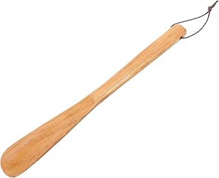 WOONEKY Wooden Shoehorn Boots for Women Boots for Men Wood Shoehorn Shoe Horn for Adult Travel Shoehorn Men Shoe Horn Shoehorn for Seniors Pregnant Woman Shoe Lifter Long Handle