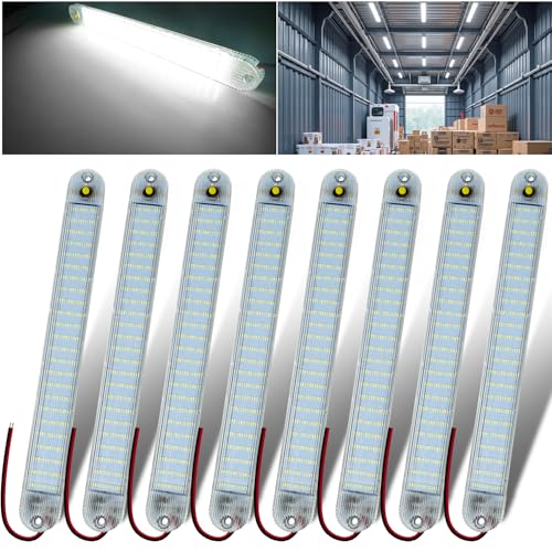 GZ5CG 12V Led Interior Light Bar 8 Packs 72Led 6500K...