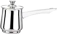 Bule de café turco de aço inoxidável, mini panela para molho, cafeteira, aquecedor para uso diário, doméstico e escritório, 900ml