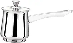 Bule de café turco de aço inoxidável, mini panela para molho, cafeteira, aquecedor para uso diário, doméstico e escritório, 900ml