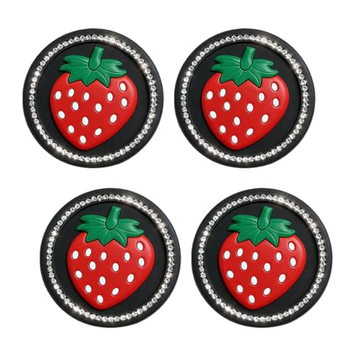 Portavasos para Auto con Cristal Rhinestone 4PCS 2.75in