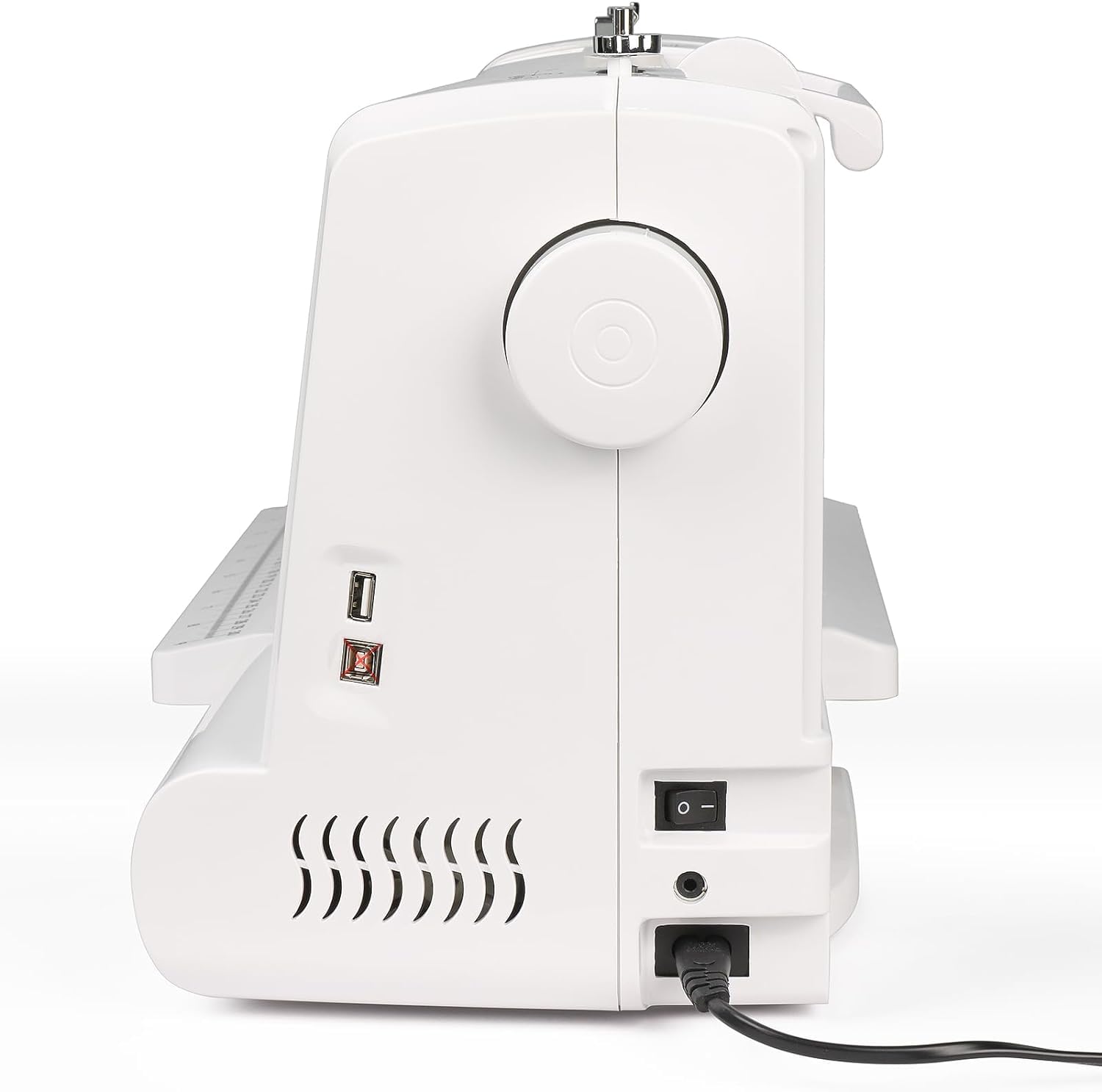 ES-5 Máquinas de coser electrónicamente controladas, 10.000 diseños de bordado integrados, 8 fuentes, computarizadas, pantalla táctil LCD grande de 7 pulgadas, puerto USB