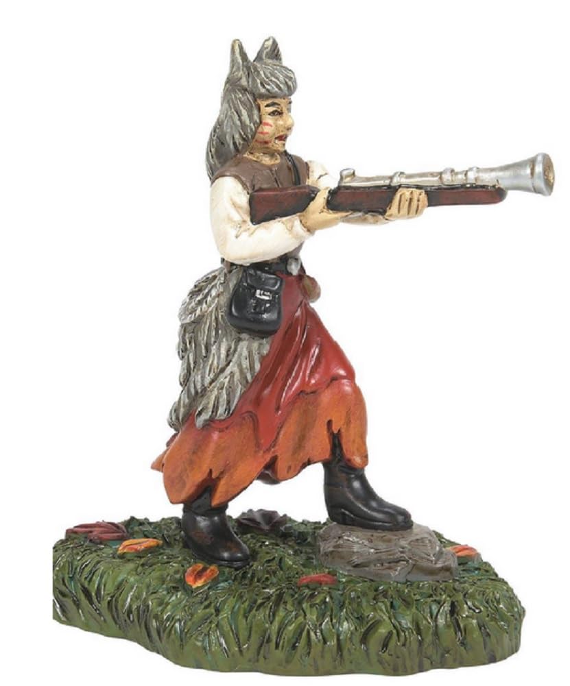 Department 56 Snow Village Halloween Werewolf Hunter, 25th Anniversary