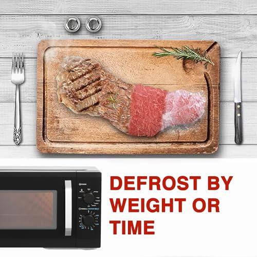 Image of SHARP 25L Bake+Grill Microwave Oven, JAPAN TECHNOLOGY, Auto Menus, Ceramic Coating, Jog-Dial, Quick Start, Model No. R625KNK, Color: Black (2023 Model)