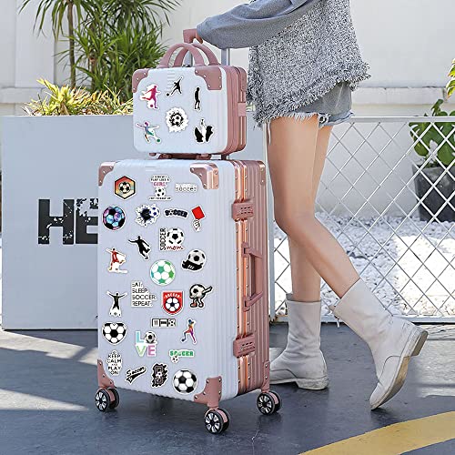 Luguiyang YYHB Soccer Stickers 50Pcs Soccer Sports Decals Vinyl Waterproof Decals For Laptop Skateboard Helmet Guitar Phone Case Luggage Car Bumper Stickrs Party Giveaways,Gifts thumb #6