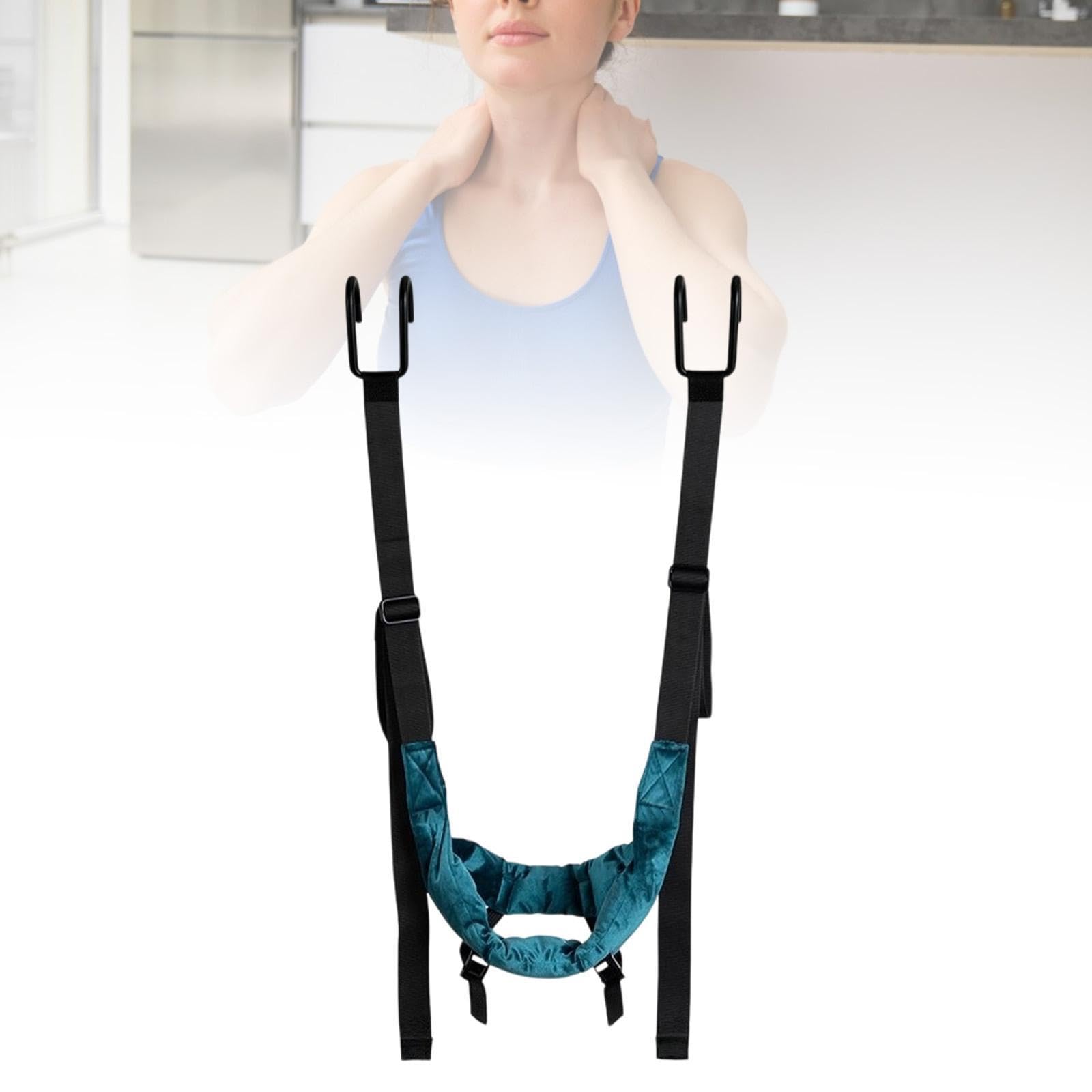 harayaa Arnés de tracción cervical para adultos, fácil instalación, transpirable, para uso doméstico, Sin Mango