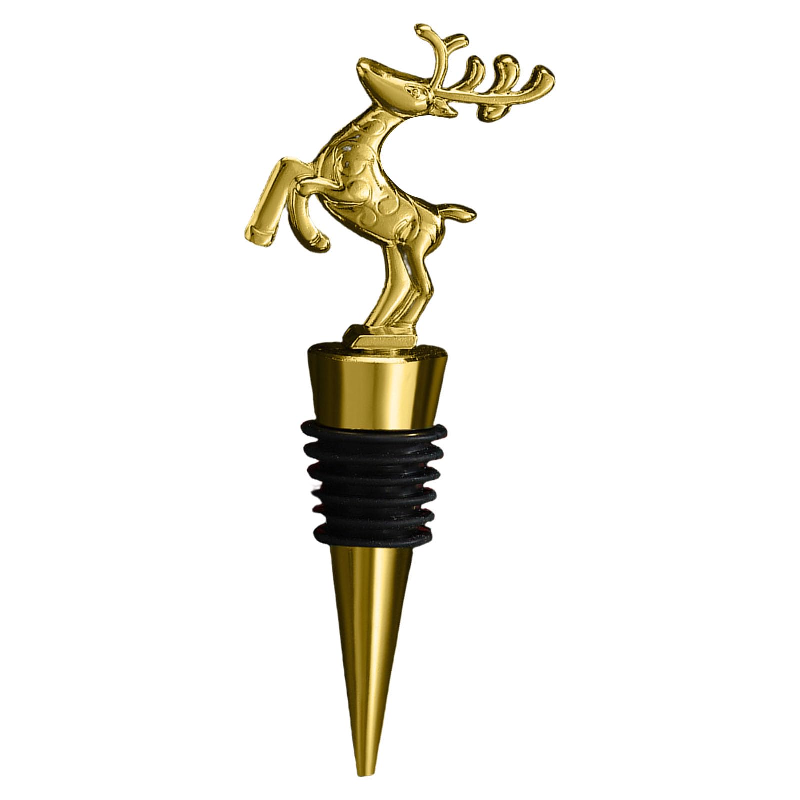 Kalttoy D Metal Bronze Bottle Sealing Gadget Leak-Proof Preserver Ecorative Wine Cork Stopper Accessories Kitchen Accessory Wedding Wine Bottle Sealers